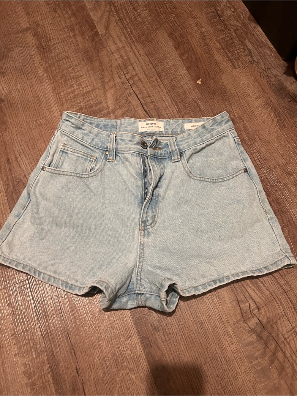 Cotton On Light Blue Denim Shorts